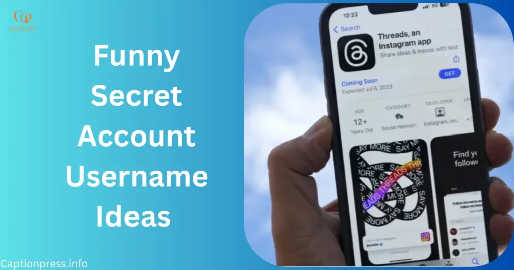 Funny Secret Account Username Ideas 